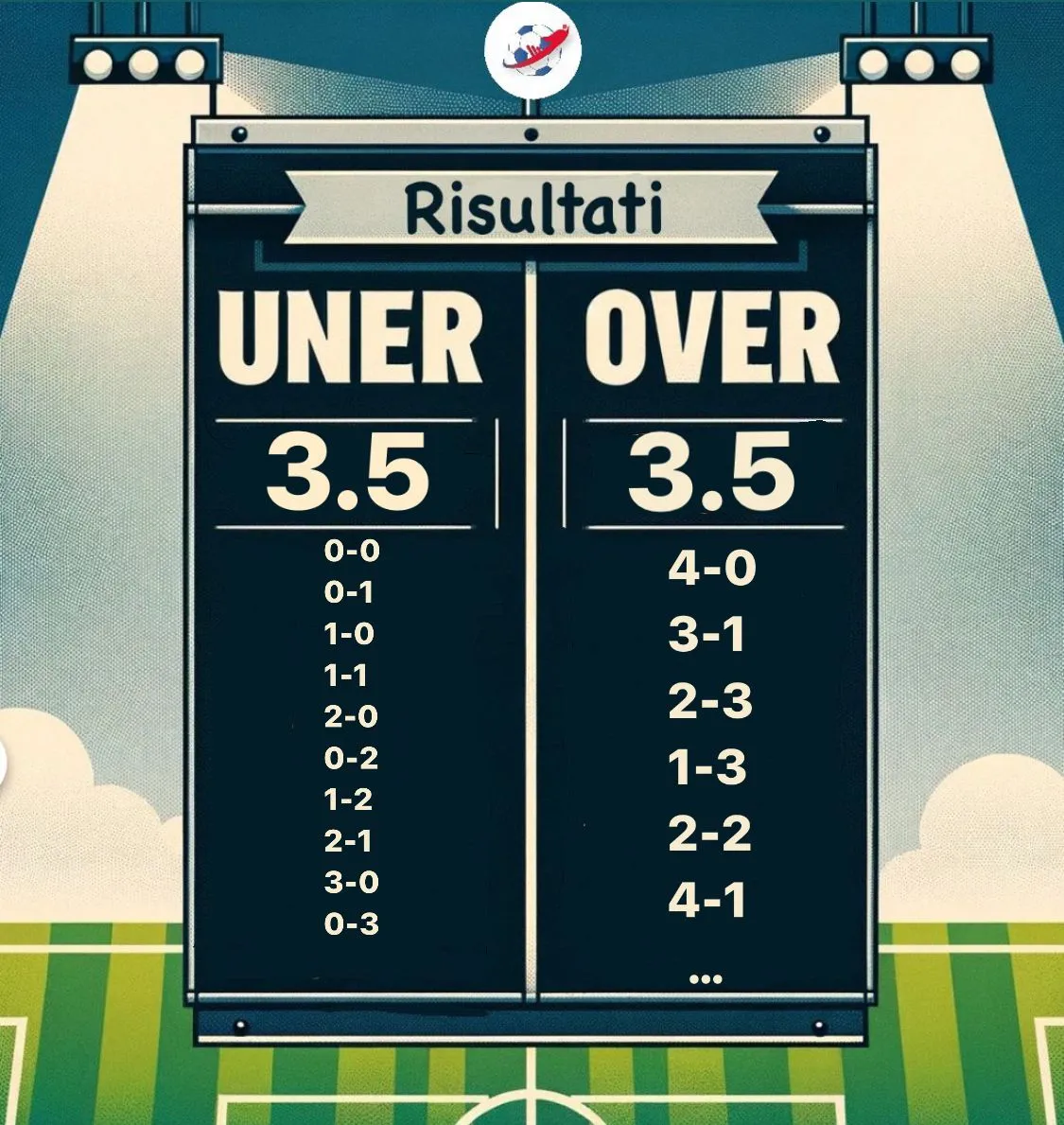 Riepilogo dei Risultati Under/Over 3.5 Riepilogo dei Risultati Under/Over 3.5